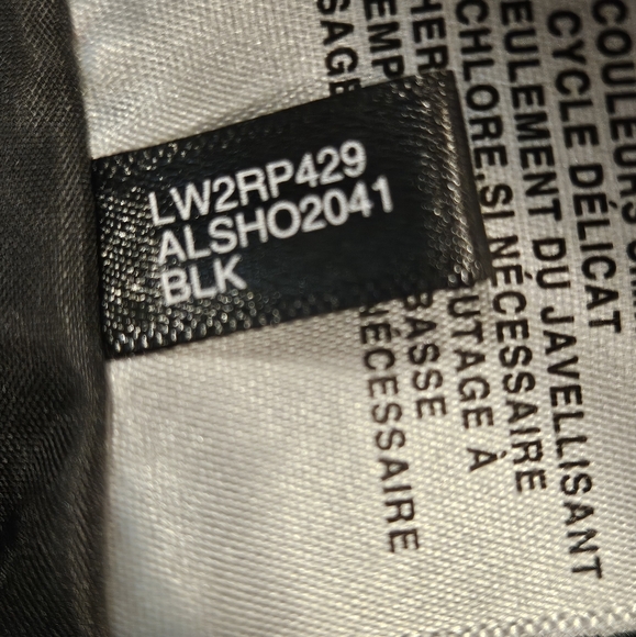 LEVI'S Black Wool Blend Double Breasted Blazer NWOT SMALL - Picture 5 of 6